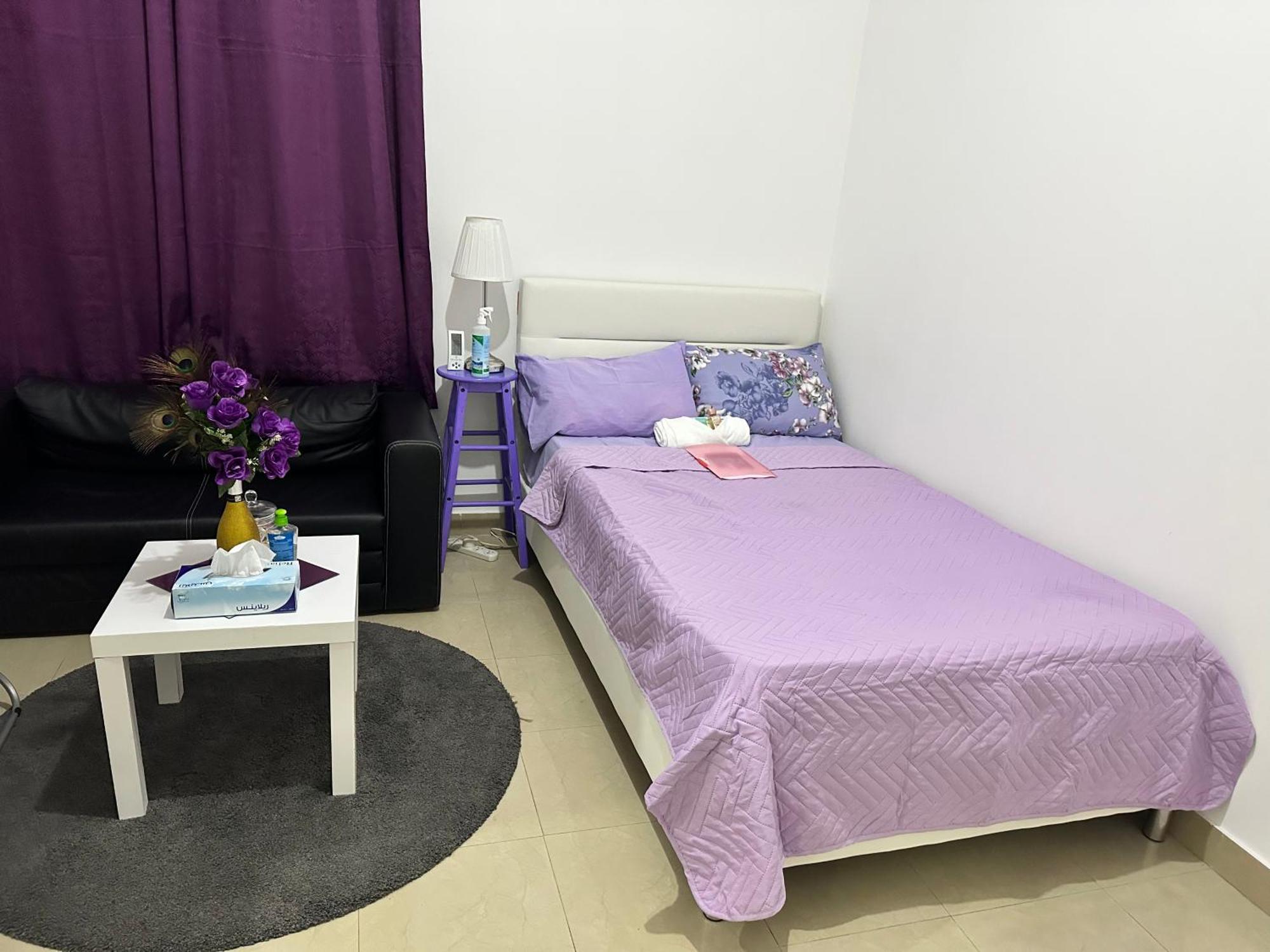 The Purple Place Apartman Abu Dzabi Kültér fotó